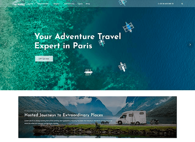 best wordpress themes for travel agencies 