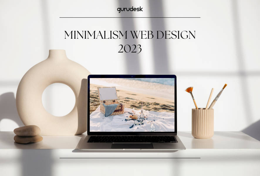 minimalism web design 2023