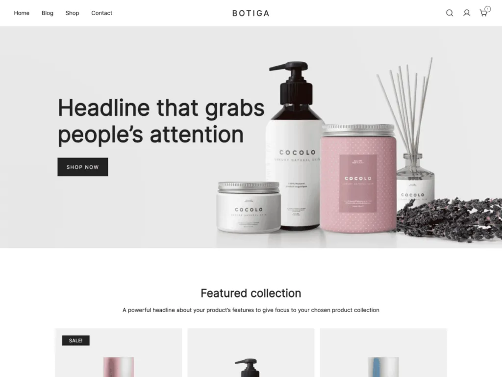 your guide to the best of wordpress themes 
botiga
