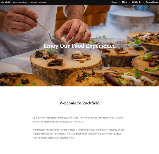 best website design trends 
wordpress design trends for restaurants 
