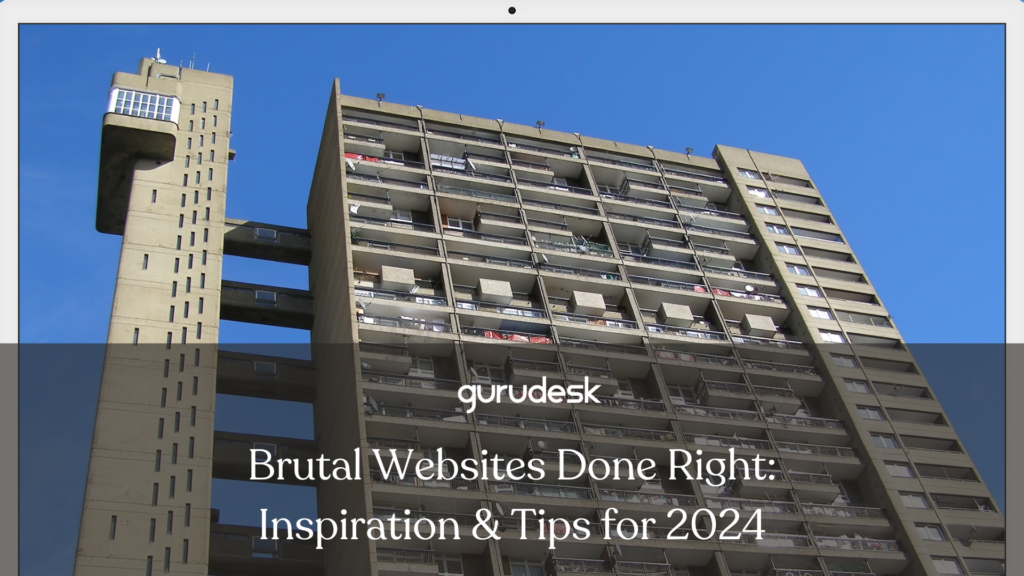 Brutal websites done right inspiration tips for 2024